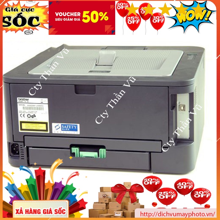 Máy in laser Brother HL-2240d có in 2 mặt tự động đầy đủ phụ kiên, tặng kèm hộp mực in bảo hành INECO