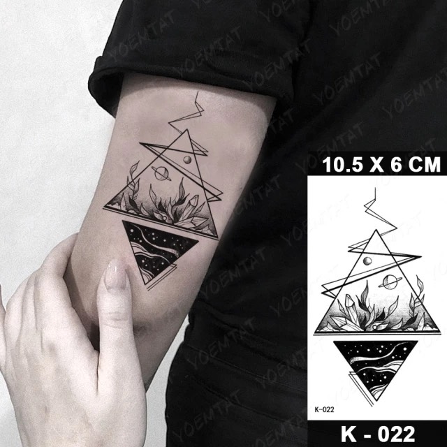 1001 hình xăm tam giác bí ẩn và lôi cuốn cho các tín đồ tatoo