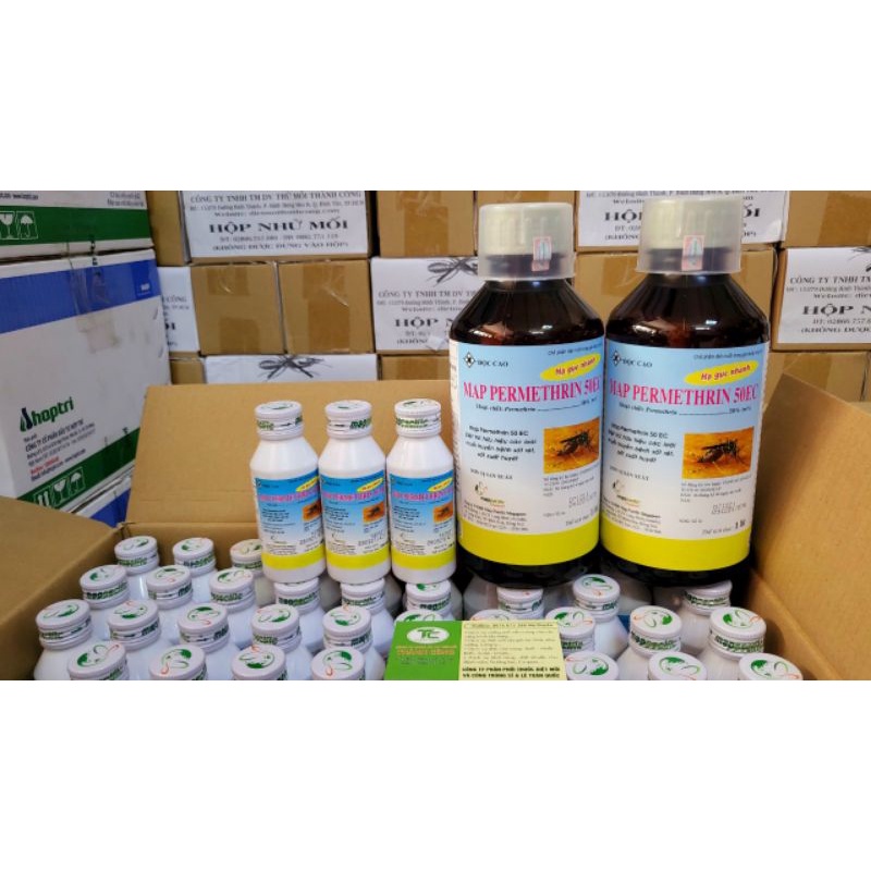 Thuốc diệt muỗi và côn trùng Map permethrin 50EC 1lit hãng Map Pacific Singapore