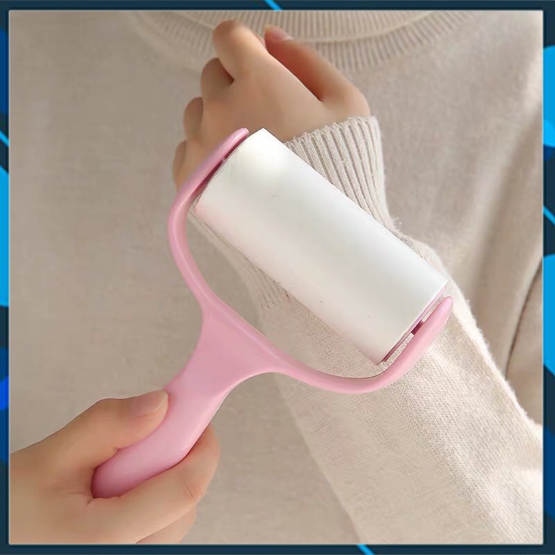 {SALE LỚN} Cây Lăn Bụi quần áo Đa Năng cây lấy đi những vết lông , bụi nhỏ + Tặng kèm 2 cuộn giấy lăn