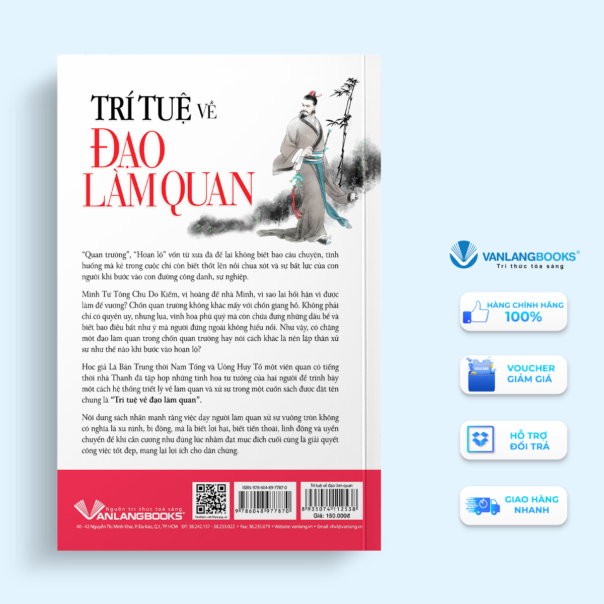 Sách - Trí Tuệ Về Đạo Làm Quan-Vanlangbooks