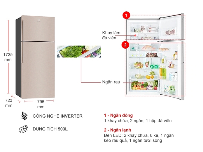 [TRẢ GÓP 0%] Tủ lạnh Samsung Inverter 406 lít RT42CG6584B1SV (Giá áp dụng giao tại HN, HCM& các tỉnh liên hệ shop)