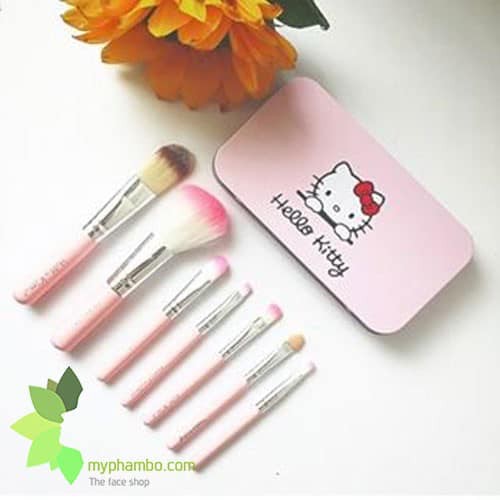 Bộ cọ trang điểm kitty