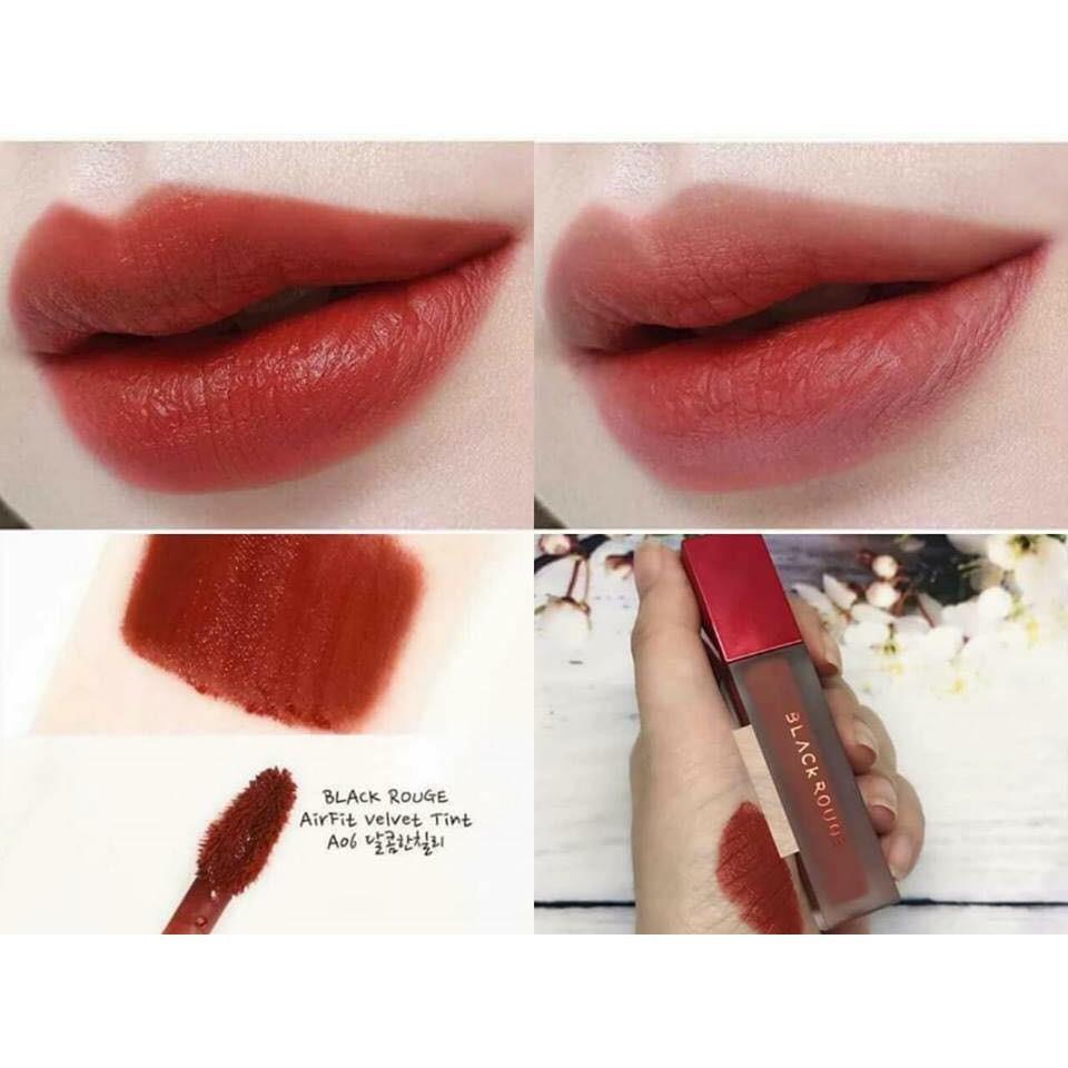 Son Black Rouge màu A06 Đỏ gạch