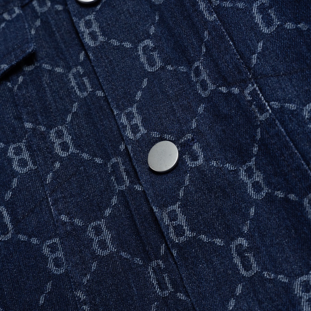Áo khoác Jacket The Bad God Monogram Denim