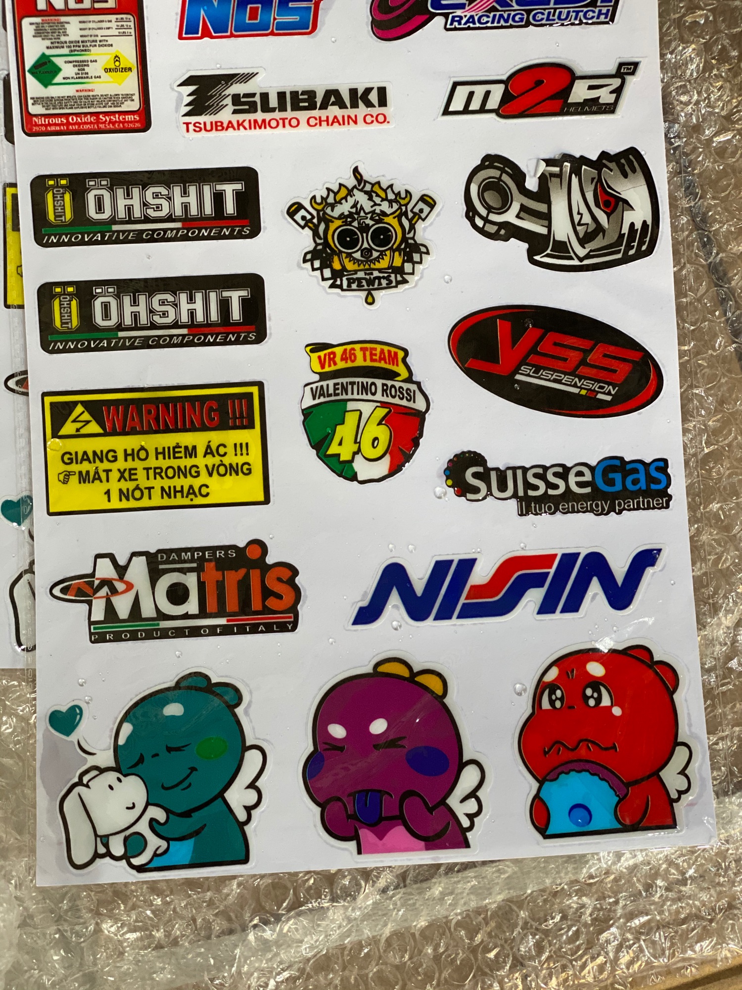 [HCM]Tem logo thái cute độc lạ