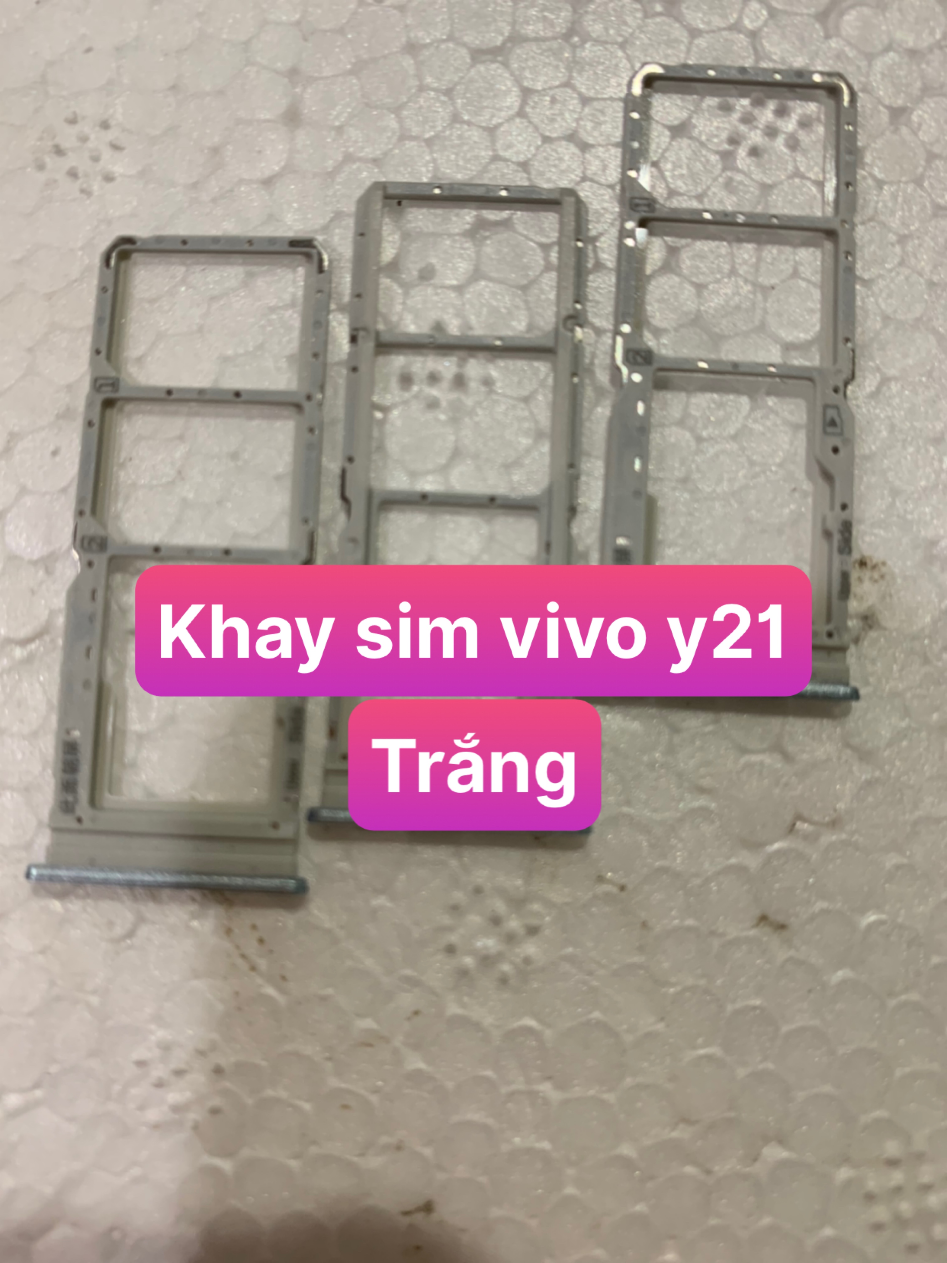 khay sim điện thoại vivo y21 zin