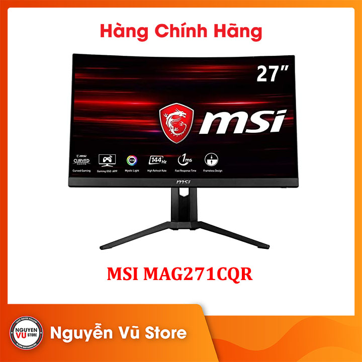 Màn Hình Cong Gaming MSI OPTIX MAG271CQR 27" VA 2K 144Hz FreeSync