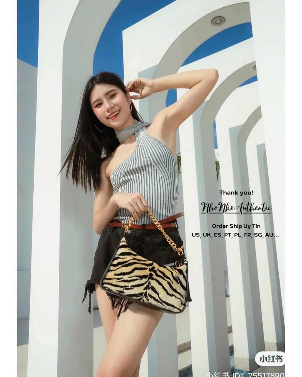 Túi đeo chéo nữ CK2-40270974 Size: 28cm+6cm*19cm