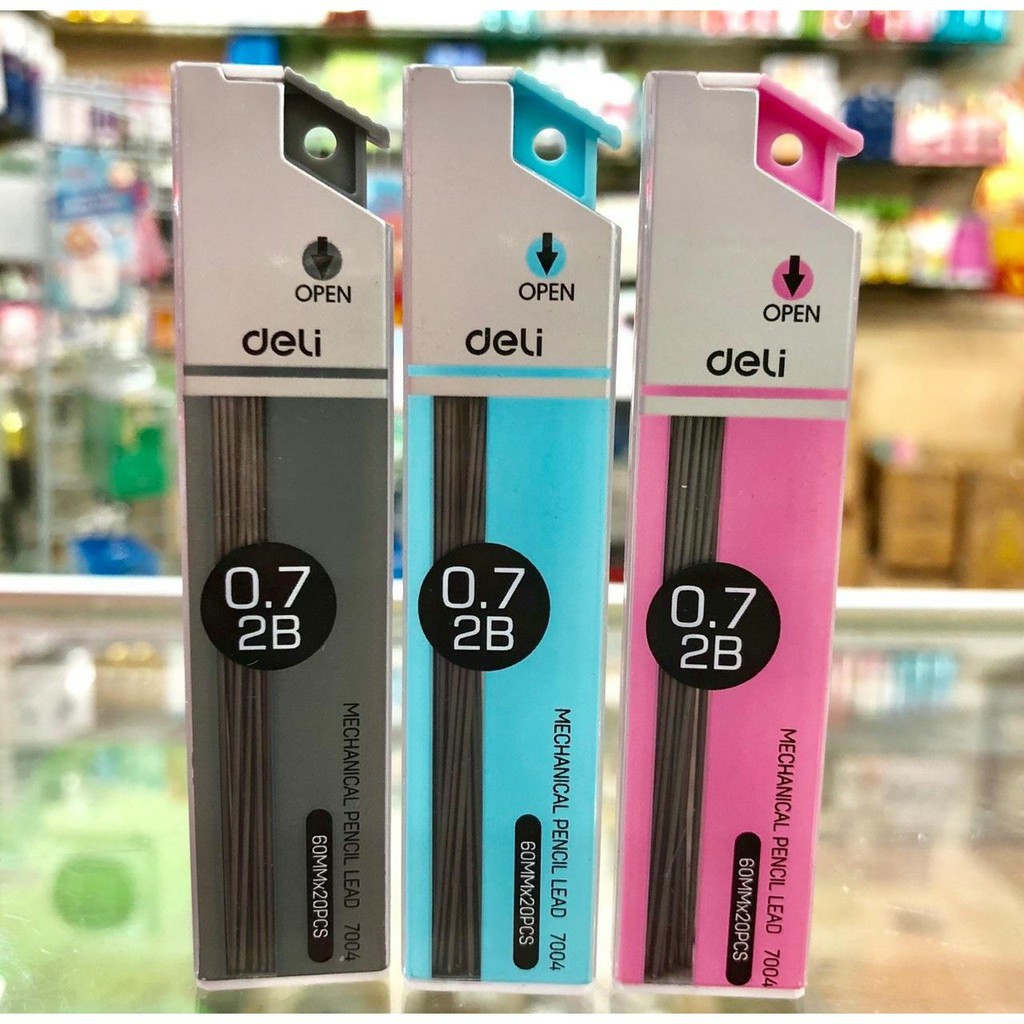 [HCM]Ruột Chì Deli 0.5mm - 0.7mm