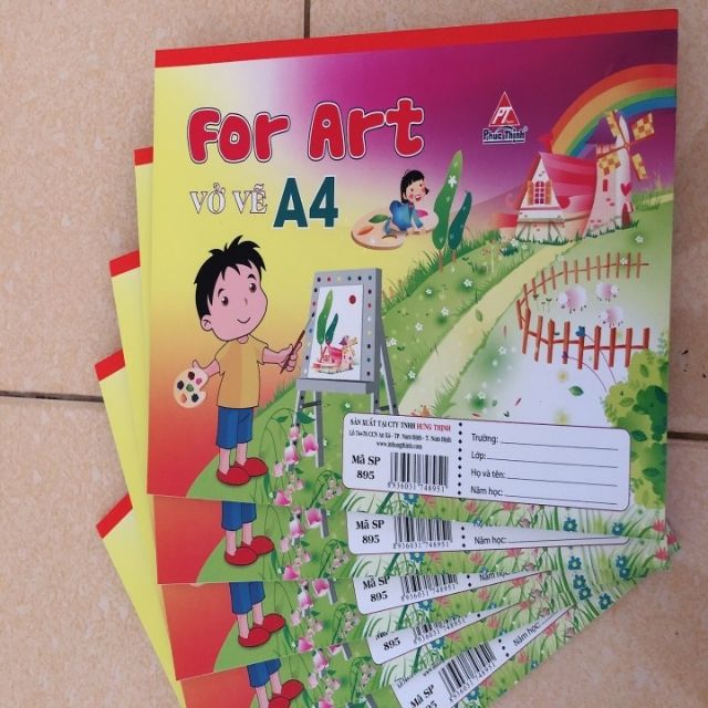 Vở Vẽ A4 Phúc Thịnh,Vở Vẽ Học Sinh
