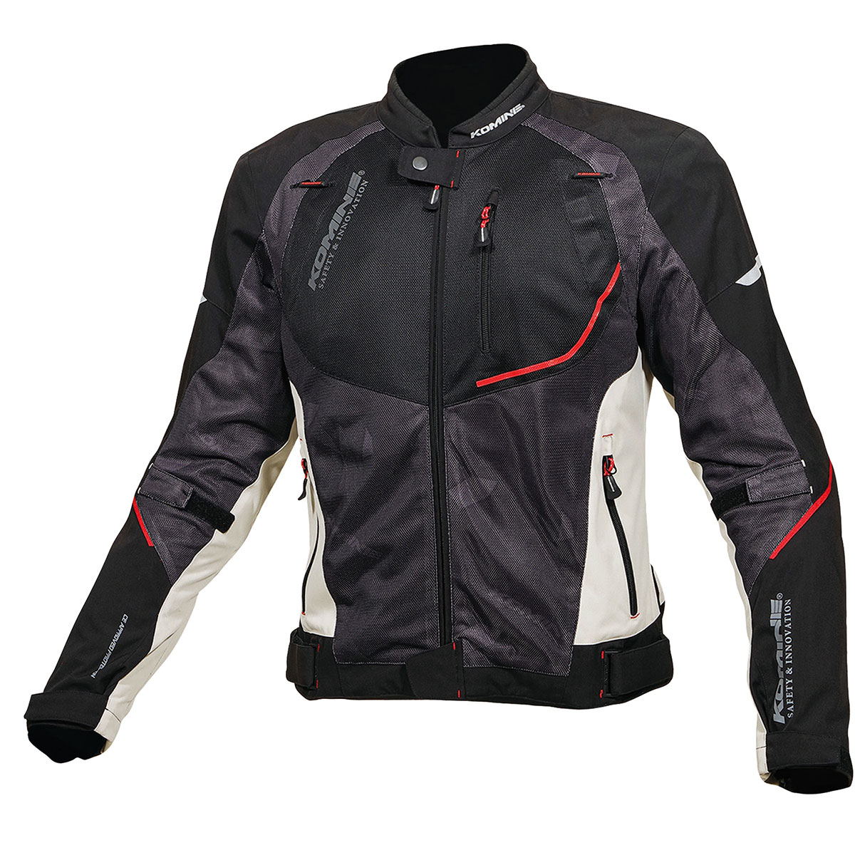 [Motoworld Phân Phối] Áo Bảo Hộ Komine JK-139 Waterproof Half Mesh Jacket