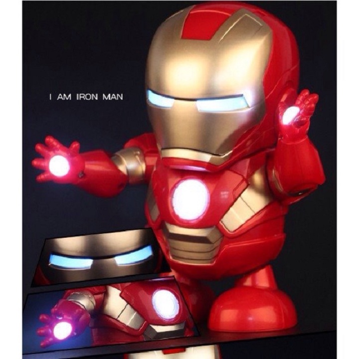 Robot Ironman Phát Nhạc Và Nhảy Múa
