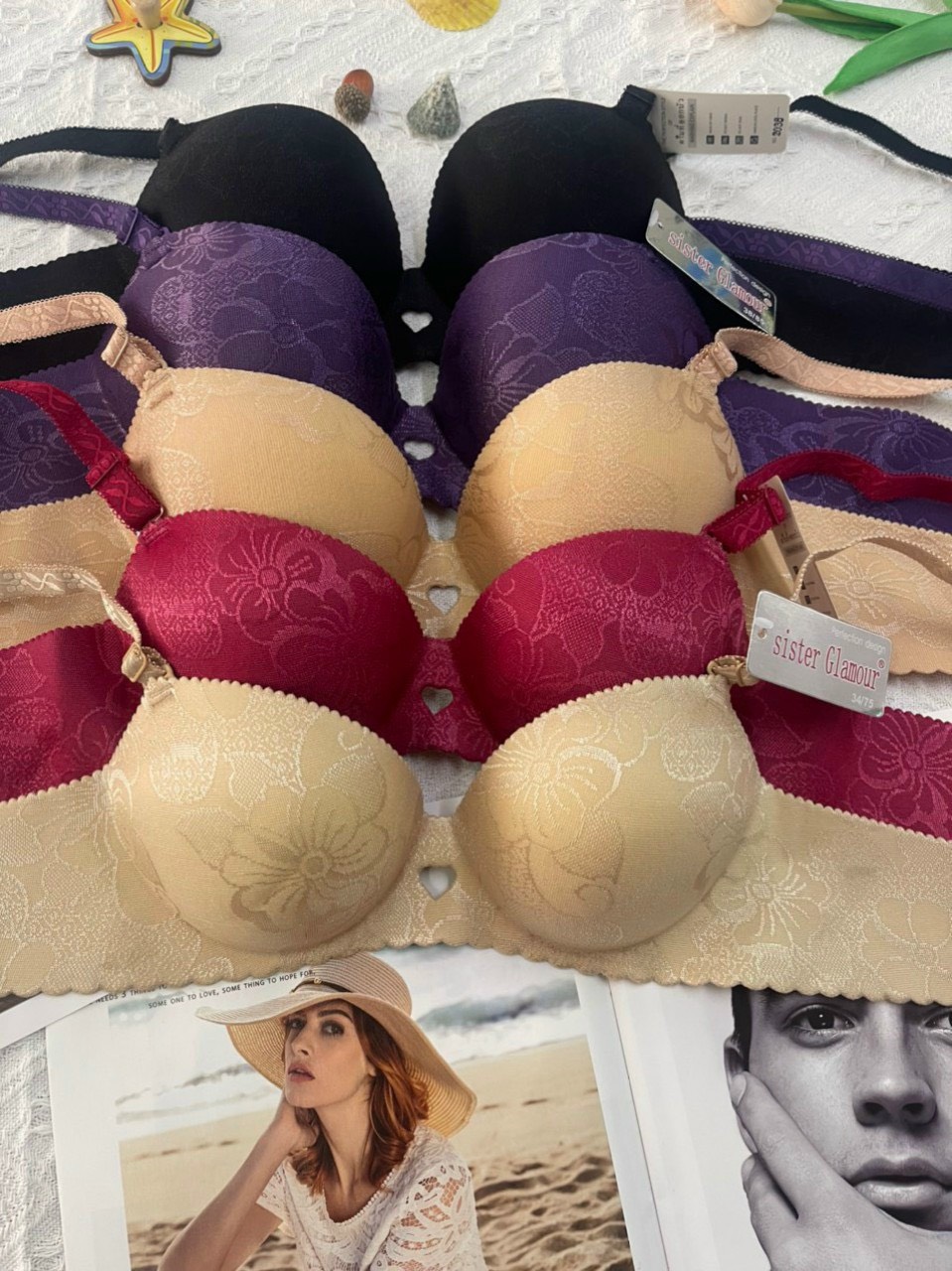Áo lót su U52 đúc đệm mút dày 5cm bàn tay nâng ngực đẹp, áo lót su đúc nữ đẹp - uyên vũ shop
