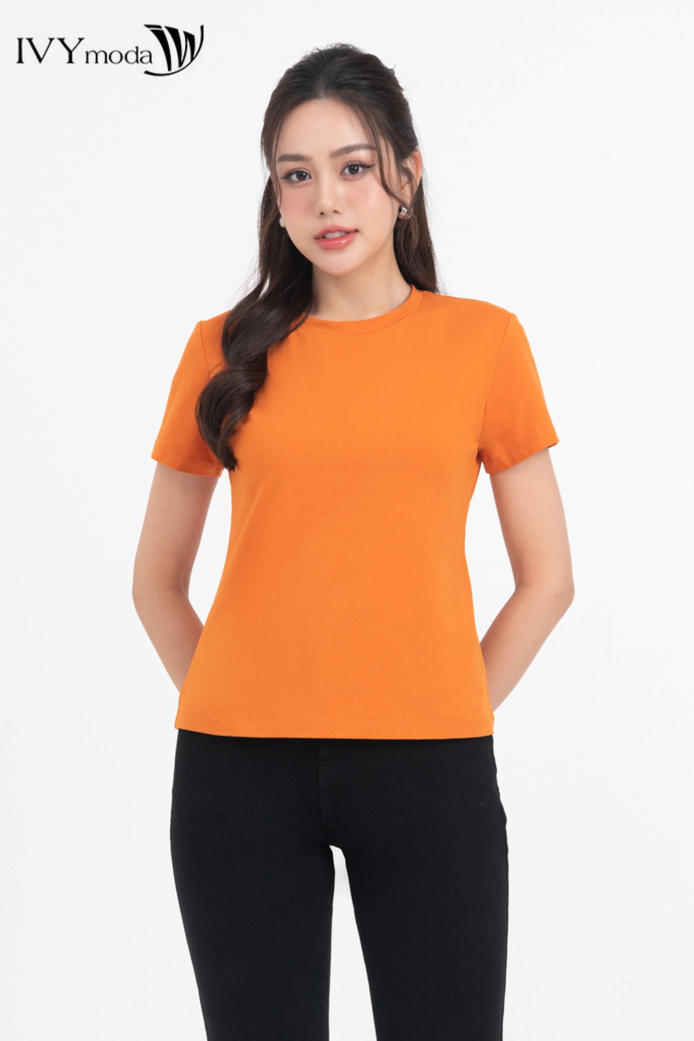 Áo Thun Cổ Tròn IVY moda MS 57P0092