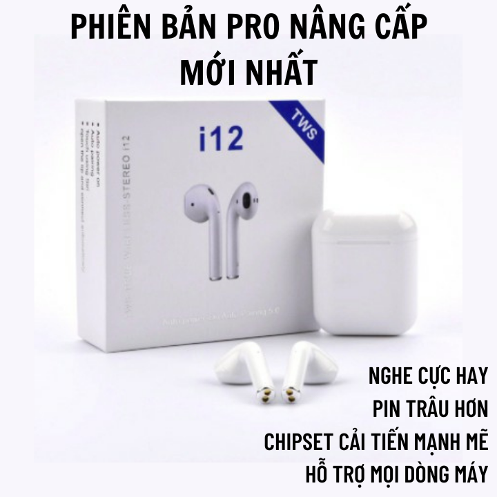 >> BÁO GIÁ TAI NGHE BLUETOOTH THẾ HỆ 12 PHIÊN BẢN PRO NÂNG CẤP HIỆN CỬA SỔ TỰ ĐỘNG KẾT NỐI , NÚT CẢM ỨNG, MICRO HD, GIẢM | Shopee Lazada Sendo Tiki mới nhất 132 Tai Nghe Bluetooth Phiên Bản Pro Nâng Cấp Bản Nút Cảm Ứng, Micro 2 Bên, Chống Ồn, Hỗ Trợ Mọi Dòng Máy - Tai nghe bluetooth nhét tai tốt, Tai nghe không dây bluetooth, Tai nghe nhạc, tai nghe bluetooth pin trâu