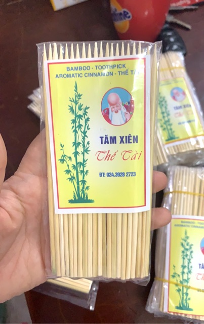 Tăm Xiên Thế Tài 1 Gói