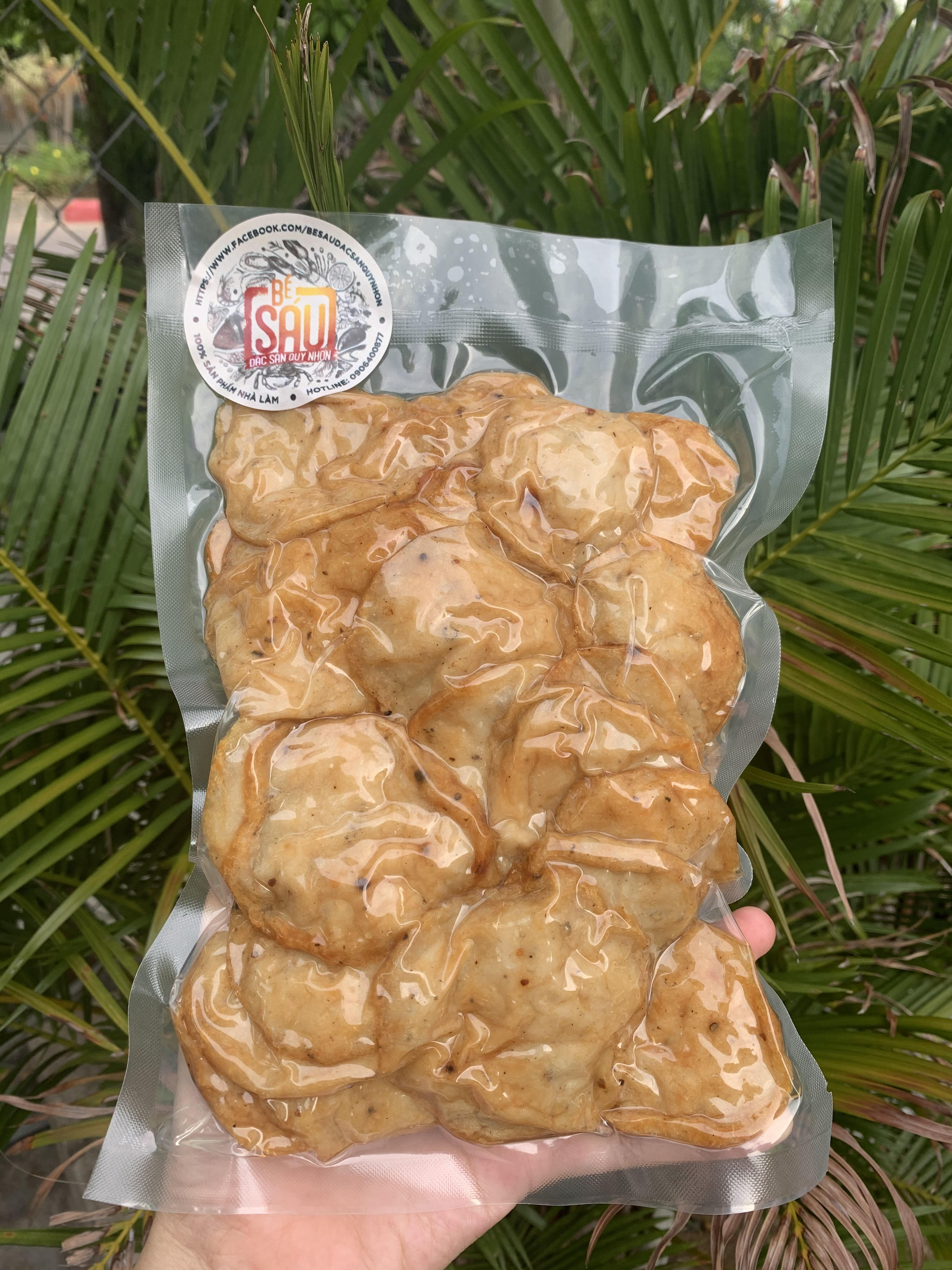 Chả cá chiên Quy Nhơn miếng nhỏ 500gr (Ship hoả tốc HCM) chả cá ngon