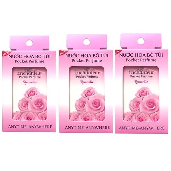 [HCM]Nước hoa bỏ túi Enchanteur 18ml CHARMING( hàng tặng)
