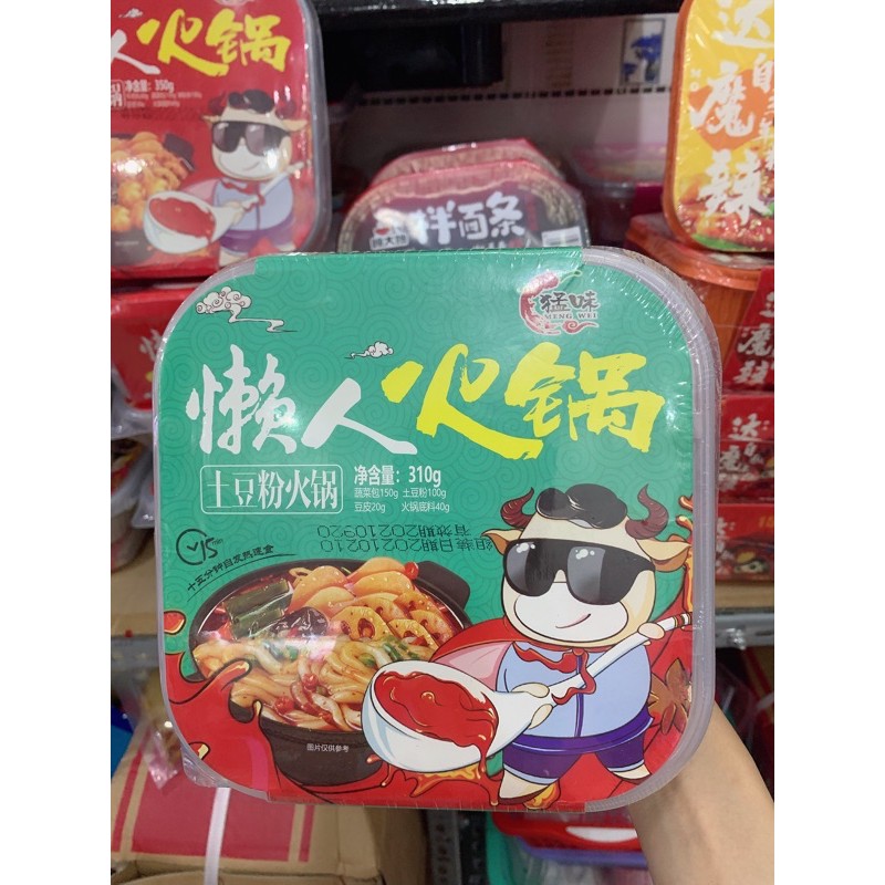 [HỘP LỚN 300-350GR] Lẩu tự sôi - Ăn vặt lẩu tự sôi