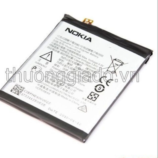 Pin nokia 5 2017 ta1024 ta1053 dung lượng 2900mah pin xịn bh 6 tháng cam kết sản phẩm đúng mô tả chất lượng đảm bảo