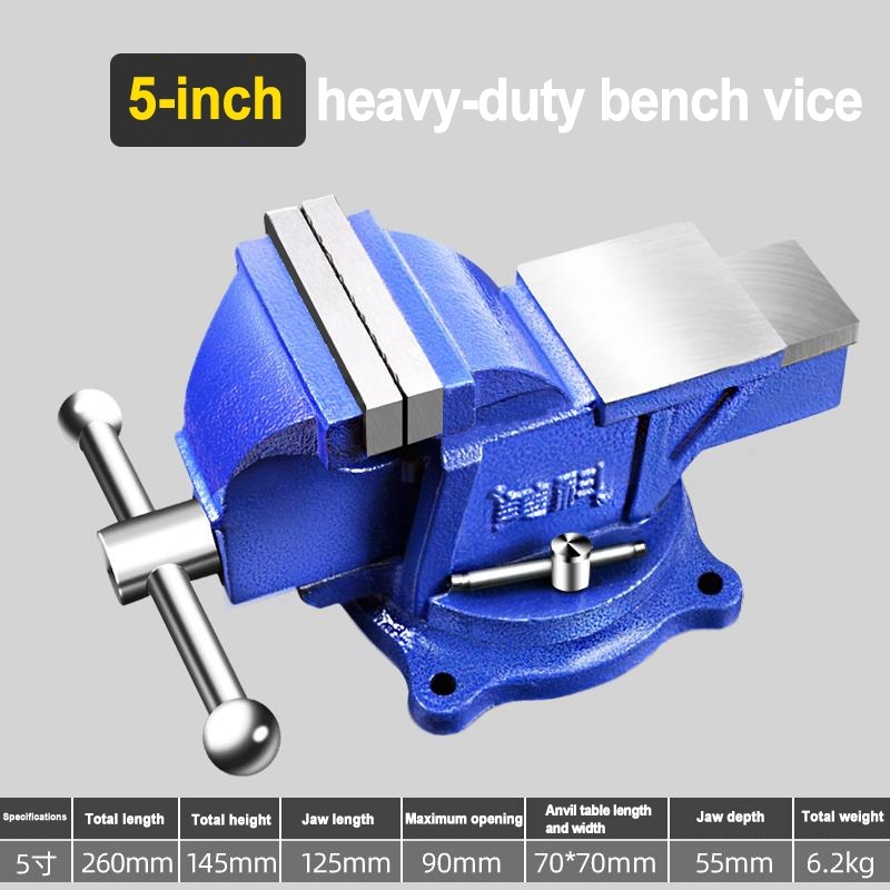 Eto kẹp bàn êtô bàn nguội xoay 360° 4'' 5'' - khả năng kẹp 10cm - chuyên dùng để kẹp