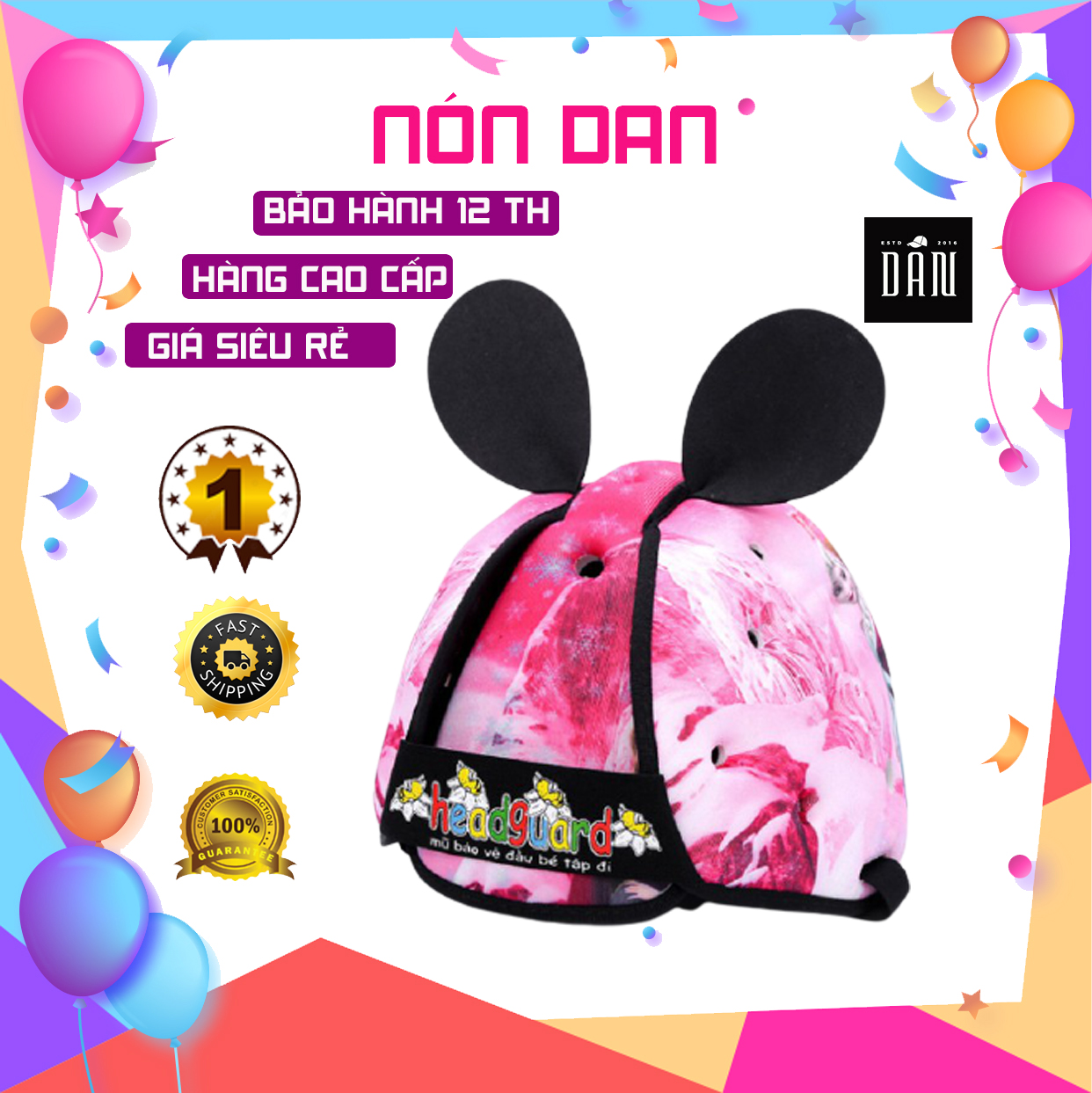 [HCM]Nón bảo hiểm dành cho bé tập đi
