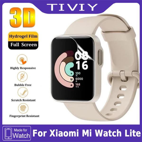 TIVIY Miếng dán bảo vệ màn hình vòng đeo tay thông minh Cho Xiaomi Mi Watch Lite Smart Watch Screen Protector Soft TPU Clear Protective Film for xiaomi miwatch lite