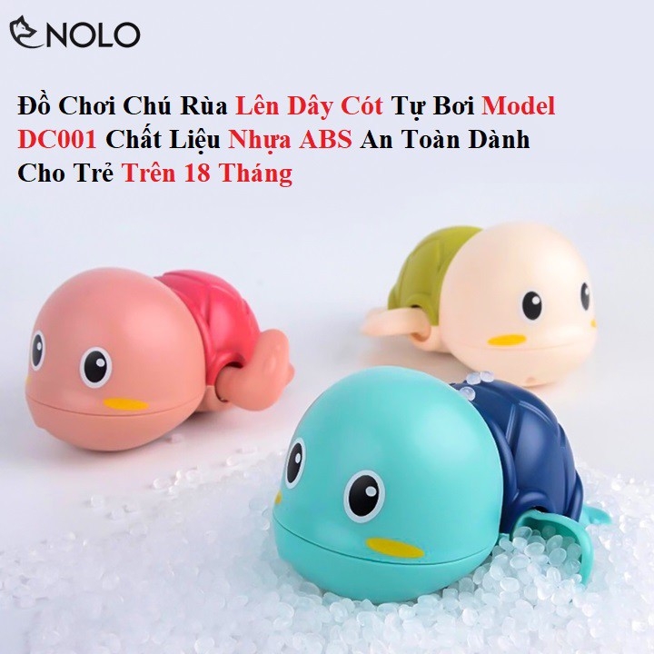 (3 con) Rùa đồ chơi vặn dây cót cho bé vui tắm