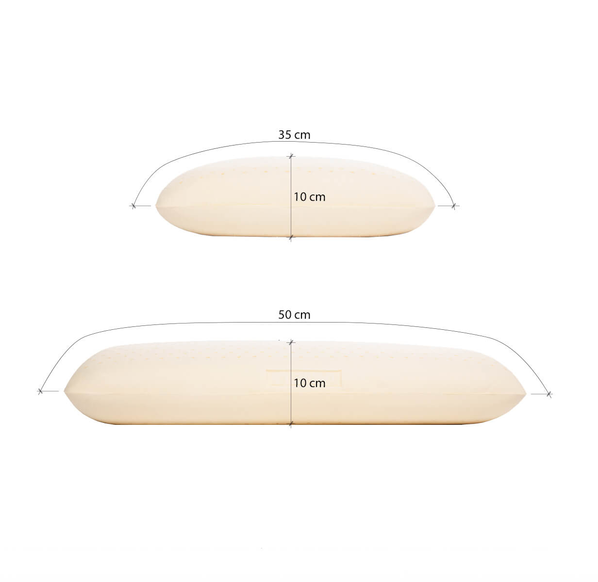 Gối Cao Su Liên Á Oval- CHÍNH HÃNG