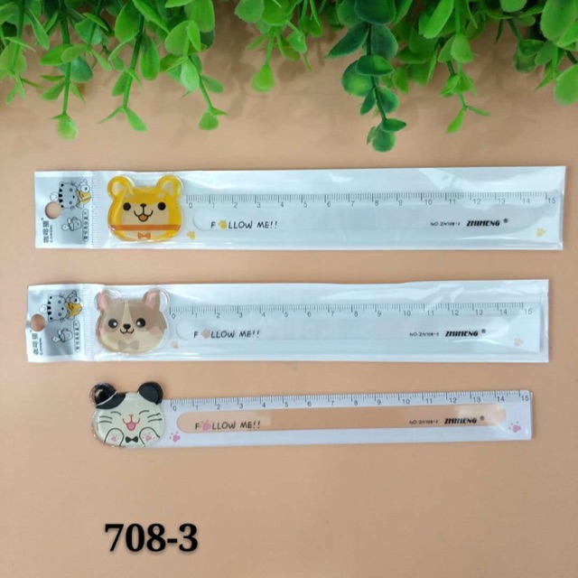 1 Cây Thước Kẻ 15Cm 708-3