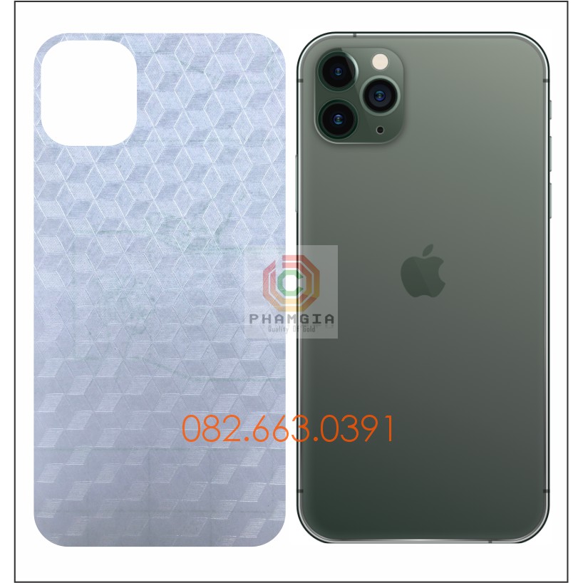 Miếng Dán Carbon Mặt Sau Của Dòng Máy Iphone