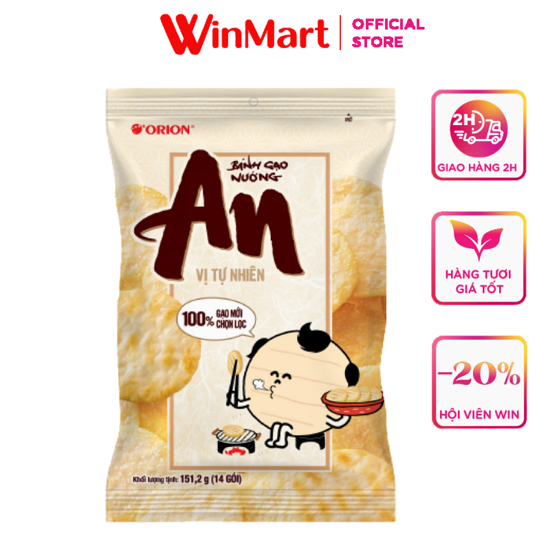 [Siêu thị WinMart] - Bánh gạo An vị ngọt gói 151.2g
