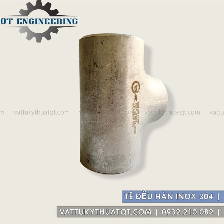 Tê Đều Hàn Inox 304 - SCH10 | VATTUKYTHUATQT.COM