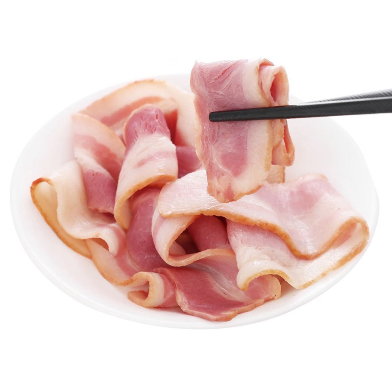 Xông khói Thịt Ba rọi heo cắt lát 500gr