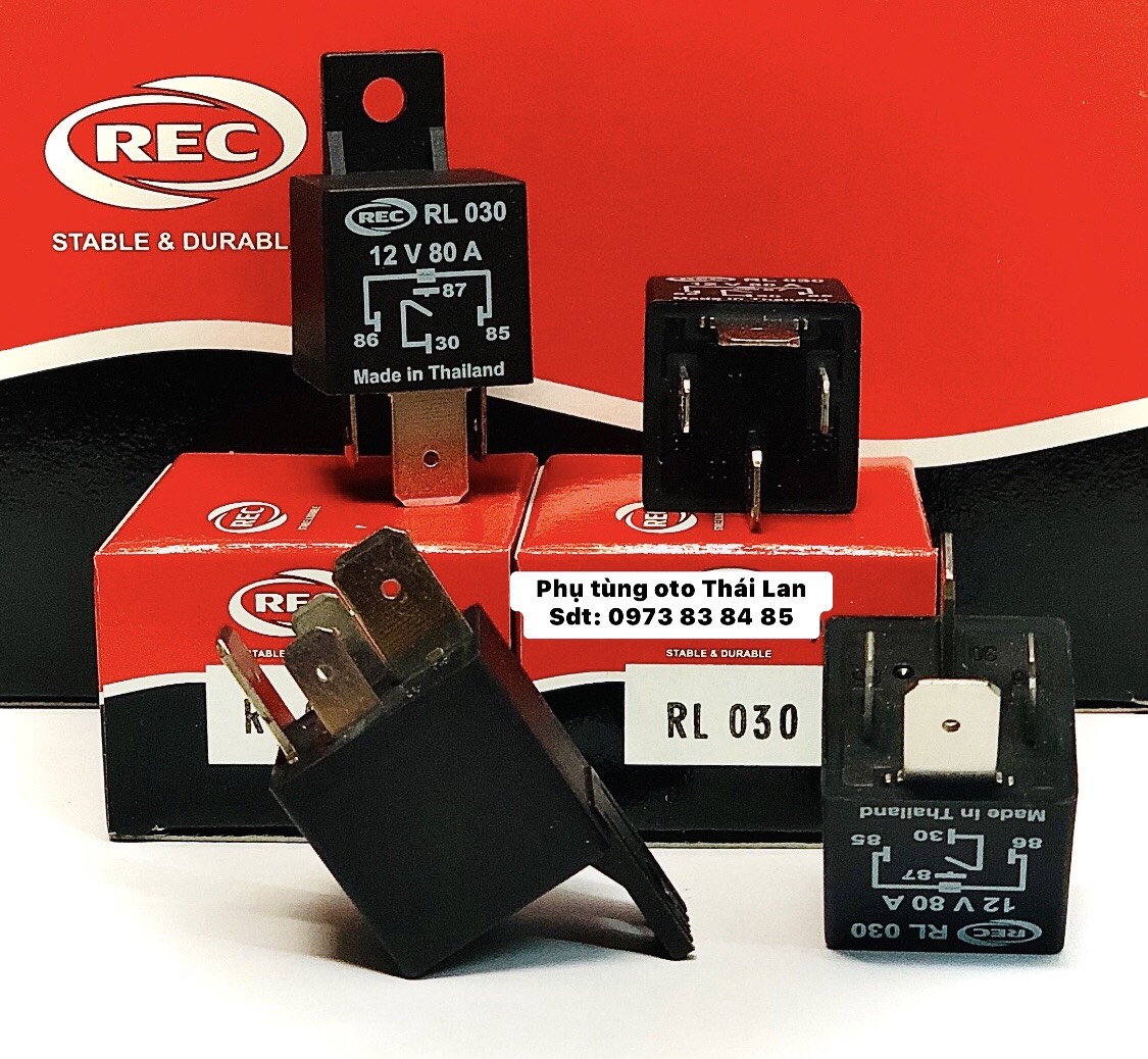 Role 4 chân 12v 80a