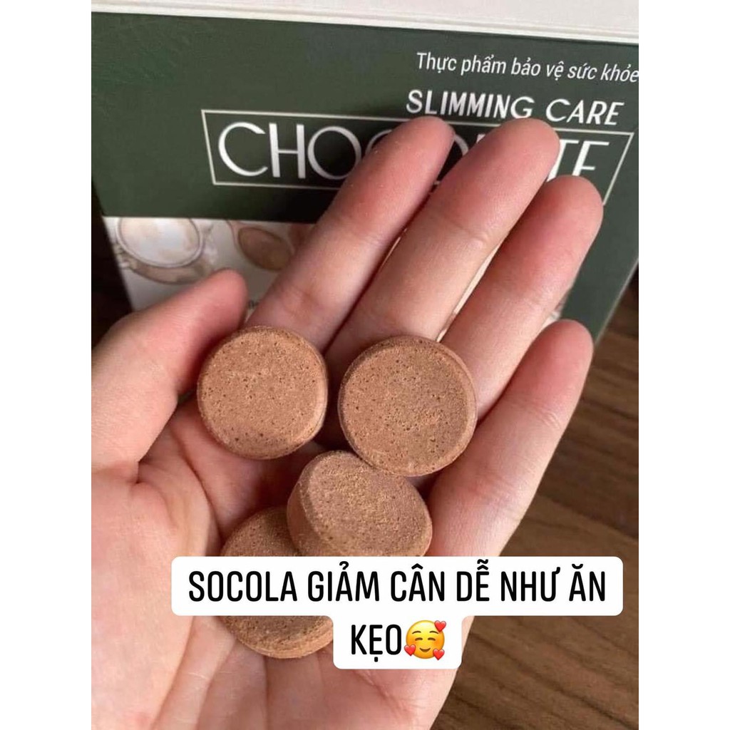 [HCM][Lấy mã giảm thêm 30%] Kẹo Socola Giảm Cân Slimming Care Chocolate