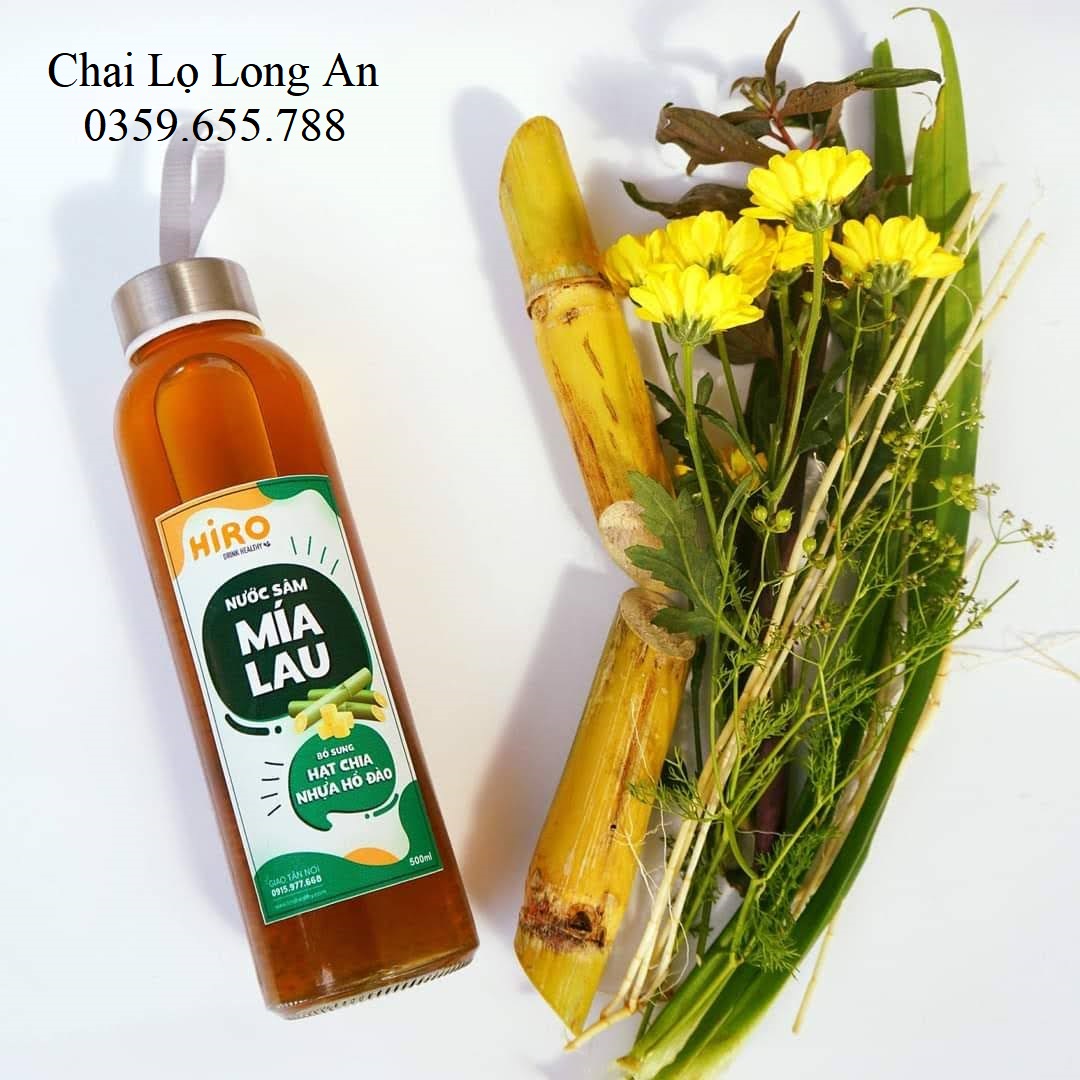CHAI THỦY TINH NẮP DÂY 300ML~500ML