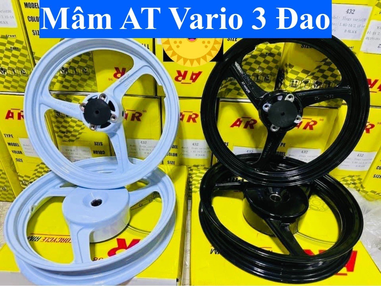 Mâm AT Vario 3 cây (1cặp)