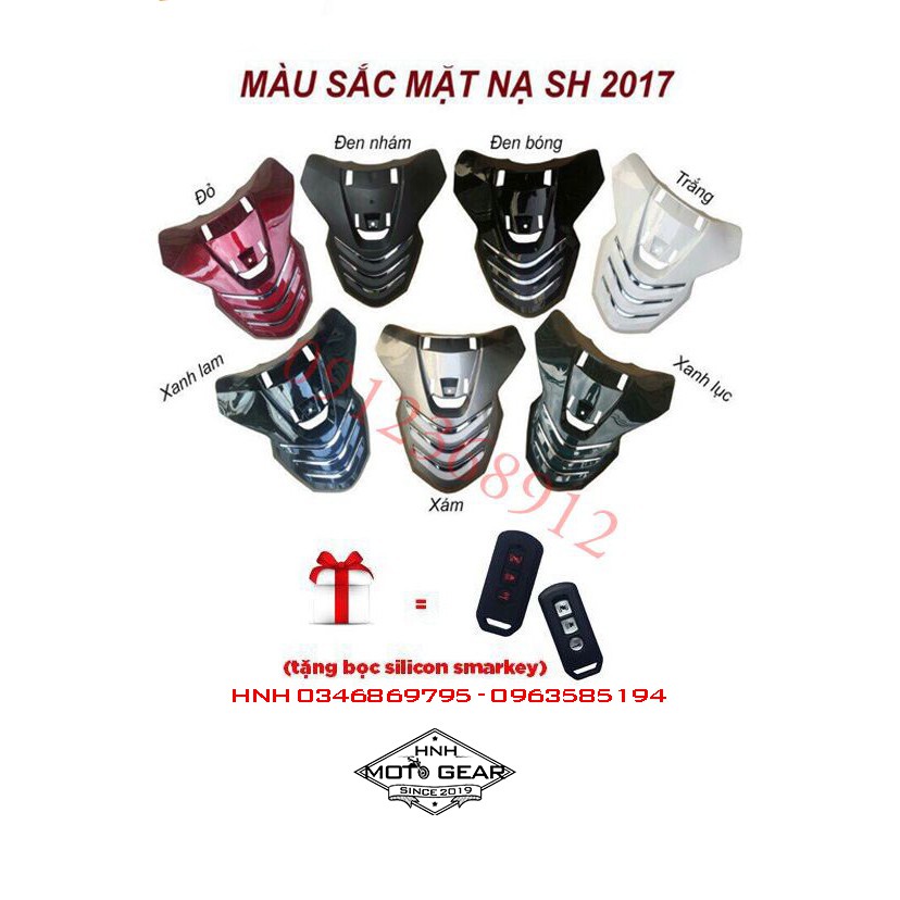 Mặt Nạ 3 Sọc Cho SH Việt 2017 - 2019