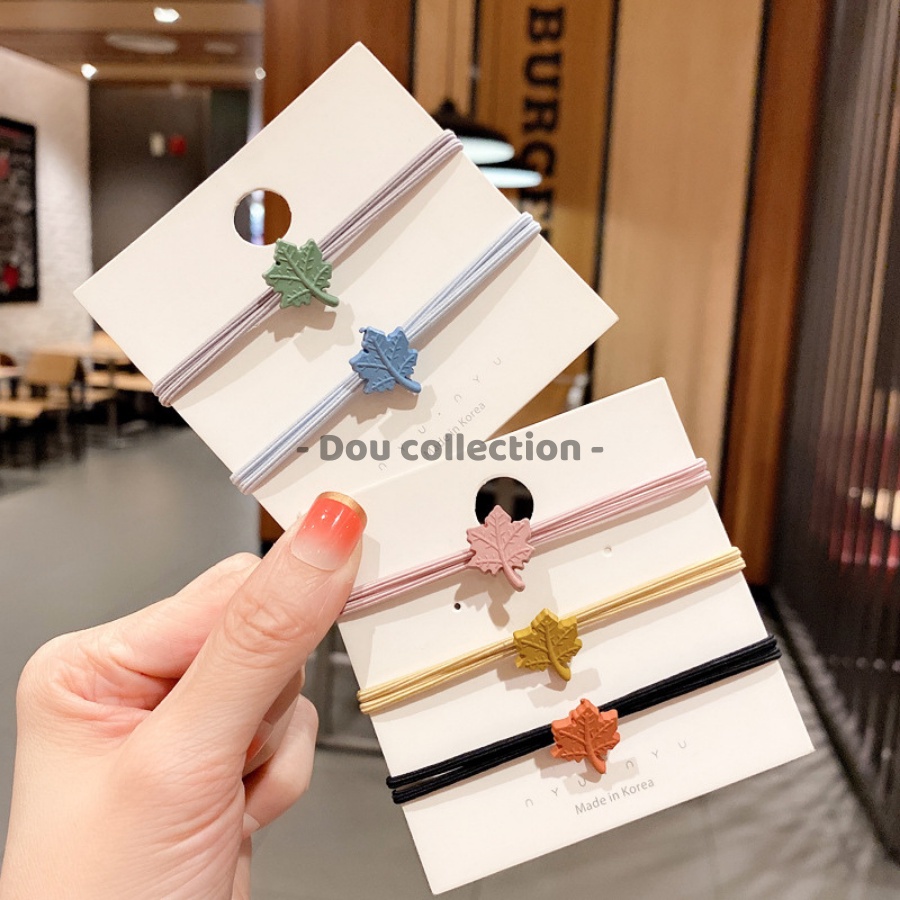 Dây Cột Tóc, Thun Cột Tóc Ngôi Sao - Mã QT003