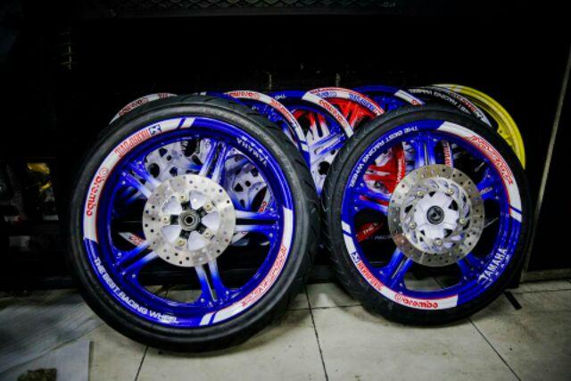 Ốp mâm xe máy, ốp mâm Exciter dành cho dòng xe Exciter 150, nhiều màu sắc lựa chọn, thiết kế đẹp, chất lượng