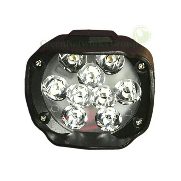 ĐÈN TRỢ SÁNG L5 9 MẮT LED-Đèn trợ sáng 9 bóng led-Đèn trợ sáng xe máy