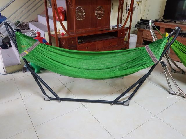 (SHOP NEW🎁🎁🎁)VÕNG XẾP SƠN TĨNH ĐIỆN KIỂU CỠ NGƯỜI LỚN(Ảnh thật)