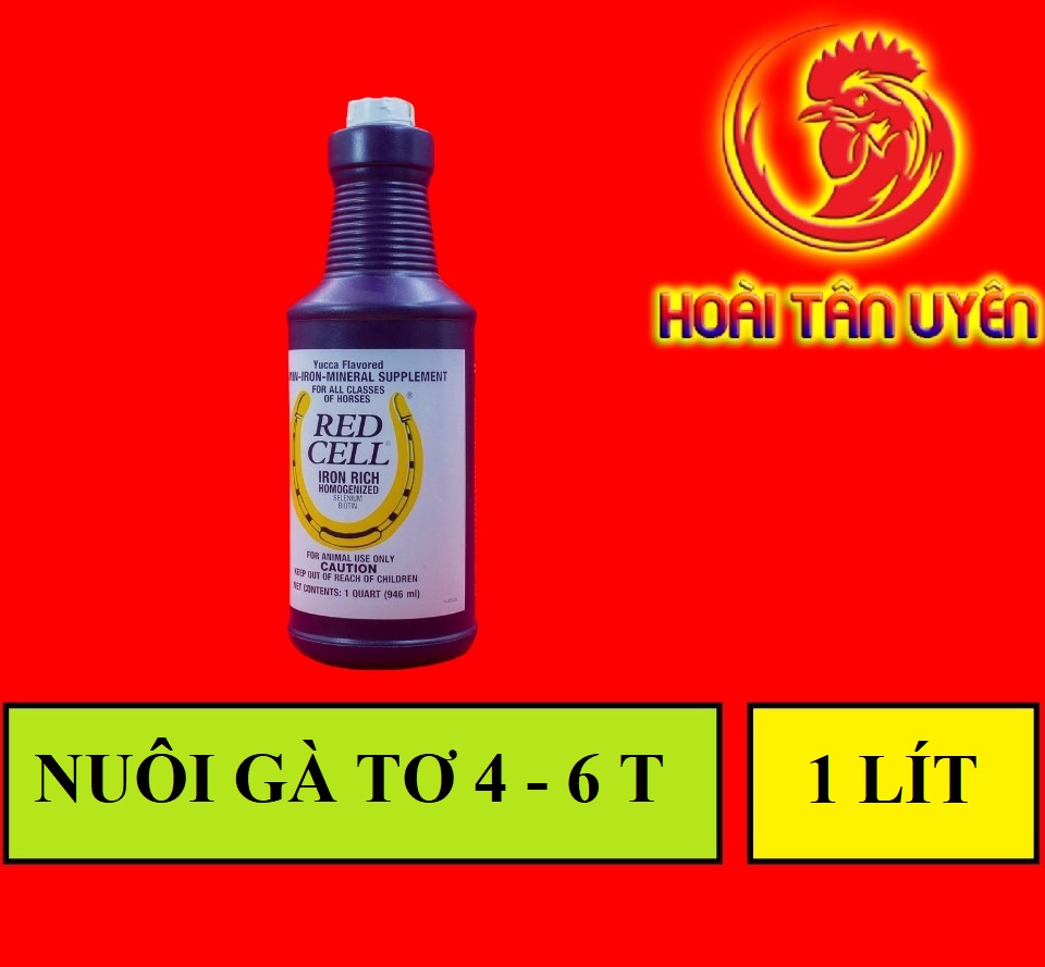 REDCELL dinh dưỡng cho gà đá CHAI 1 LÍT