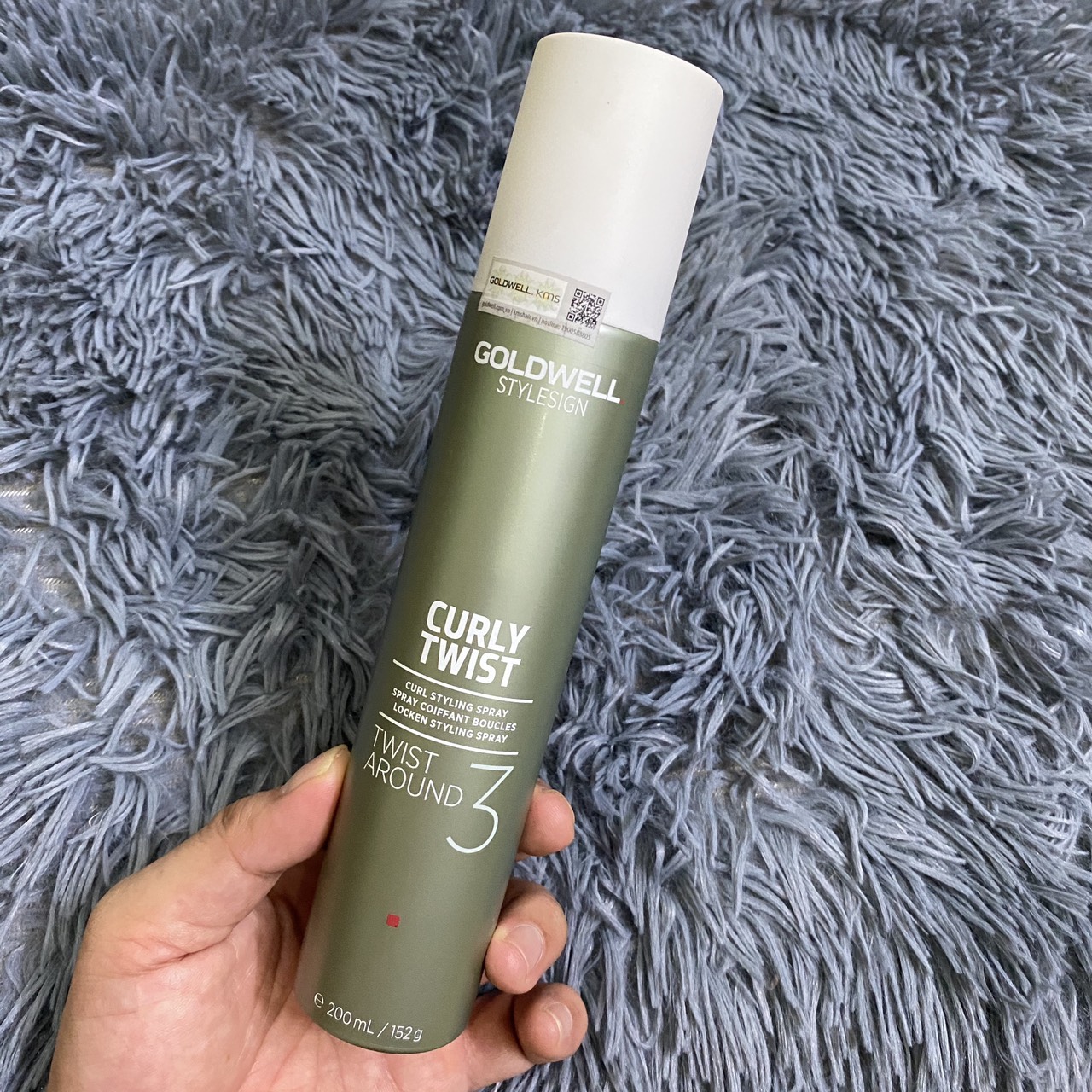 Xịt tạo kiểu dưỡng xoăn cho lọn xoăn sâu TWIST CURLY Twist Around Goldwell 200ml