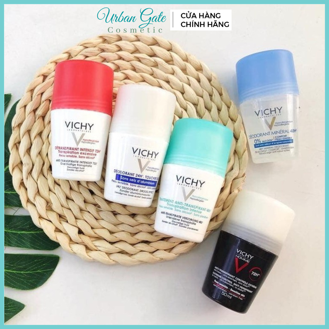 Roller women underarm Vichy [HCM] 50ml deodorant Vichy