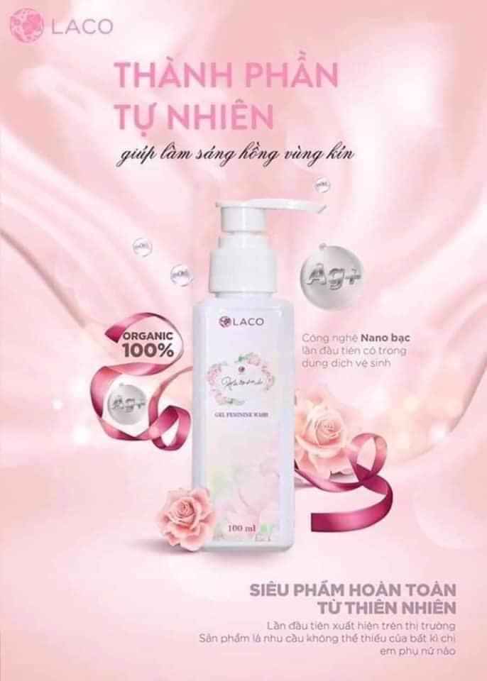 Dung dịch vệ sinh phụ nữ MAROSA Laco Organic