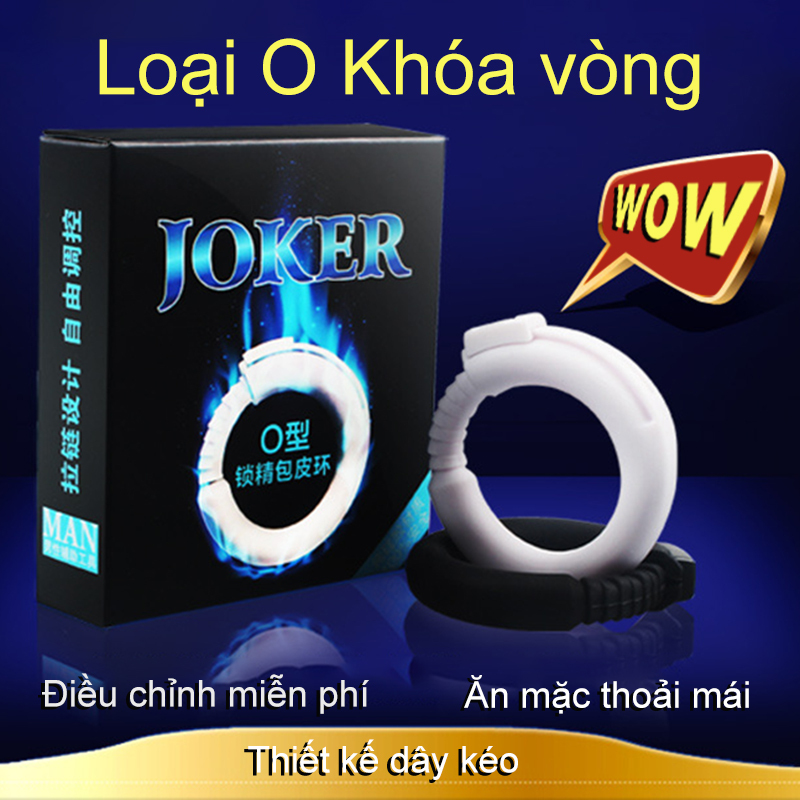 【Thay đổi kích thướcy】 Joker Vòng chữ O Nam Niềm Đam Mê Vòng Gia hạn thời gian- 1 Cái -Loca Shop- nhập khẩu