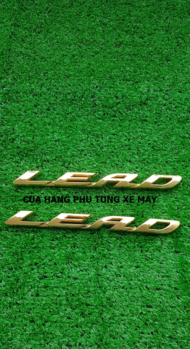 Tem lead chữ nổi - 1 cặp